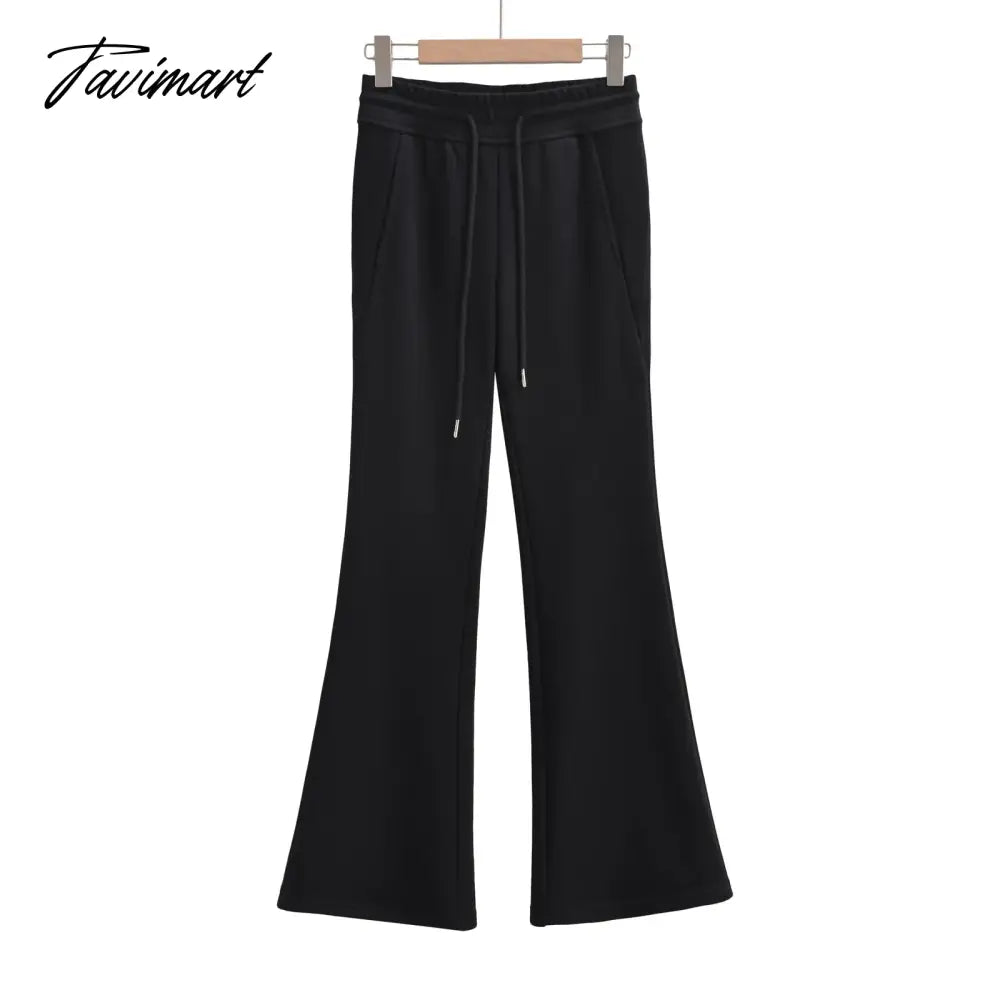 Fall outfits women yoga pants vintage sweatpants women korean fashion streetwear casual jogger mujers black flare leggings