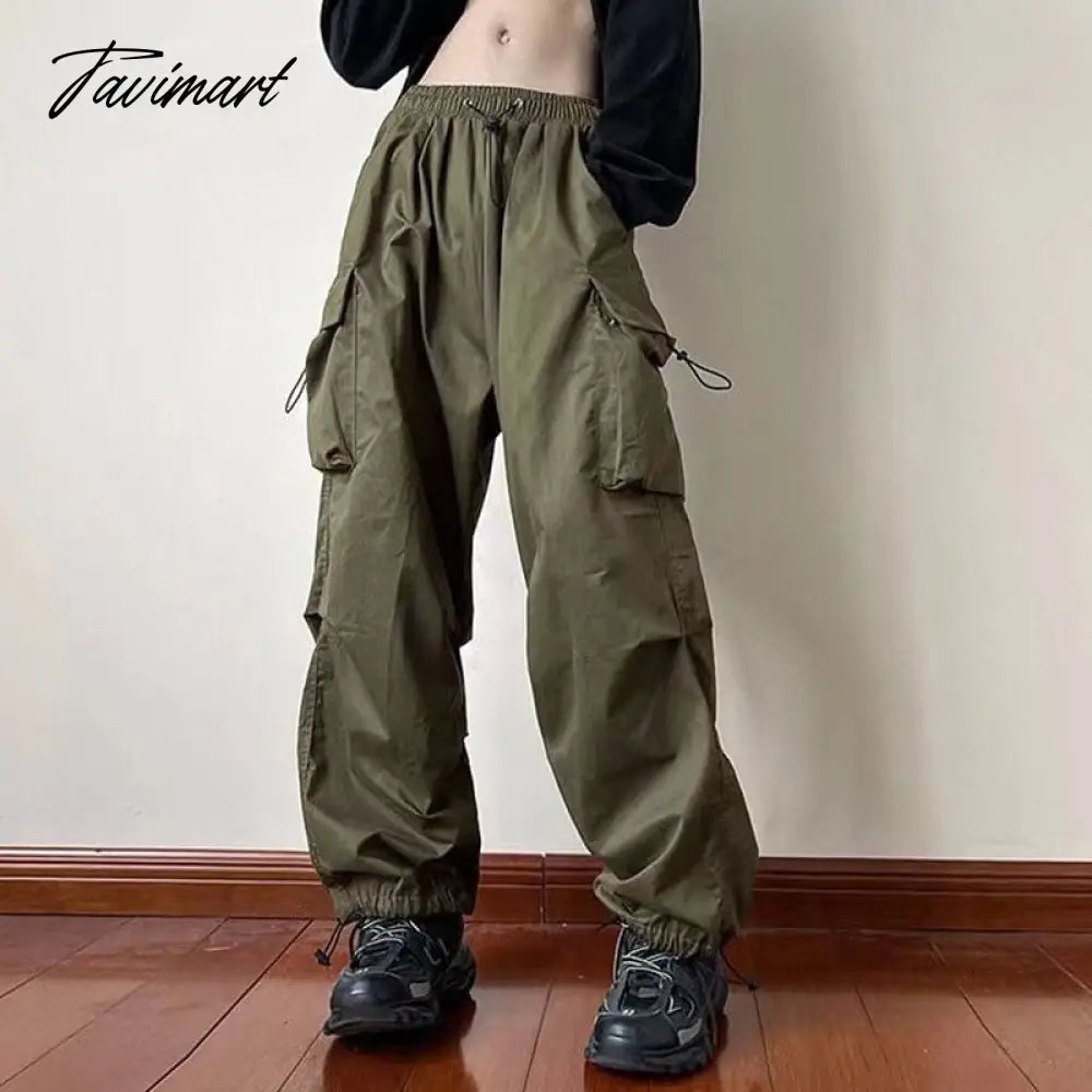 Fashion Lady Stitch Color Loose Sweatpants Women Joggers Summer High Waist Drawstring 2yk Pants Long Trouser High Street