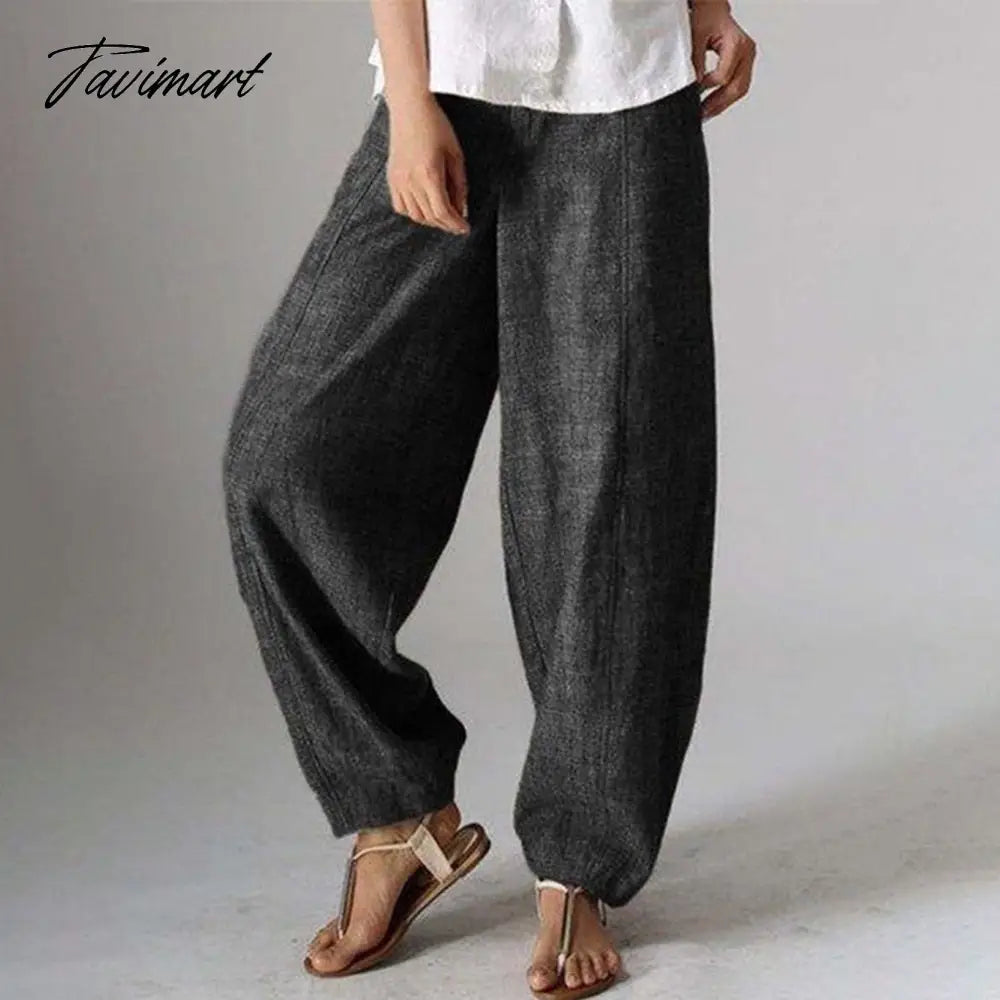 Harlan Loose Side Pocket Trousers Fall Women's Trousers Women's Fashion Casual Oversized Elegant Holiday New