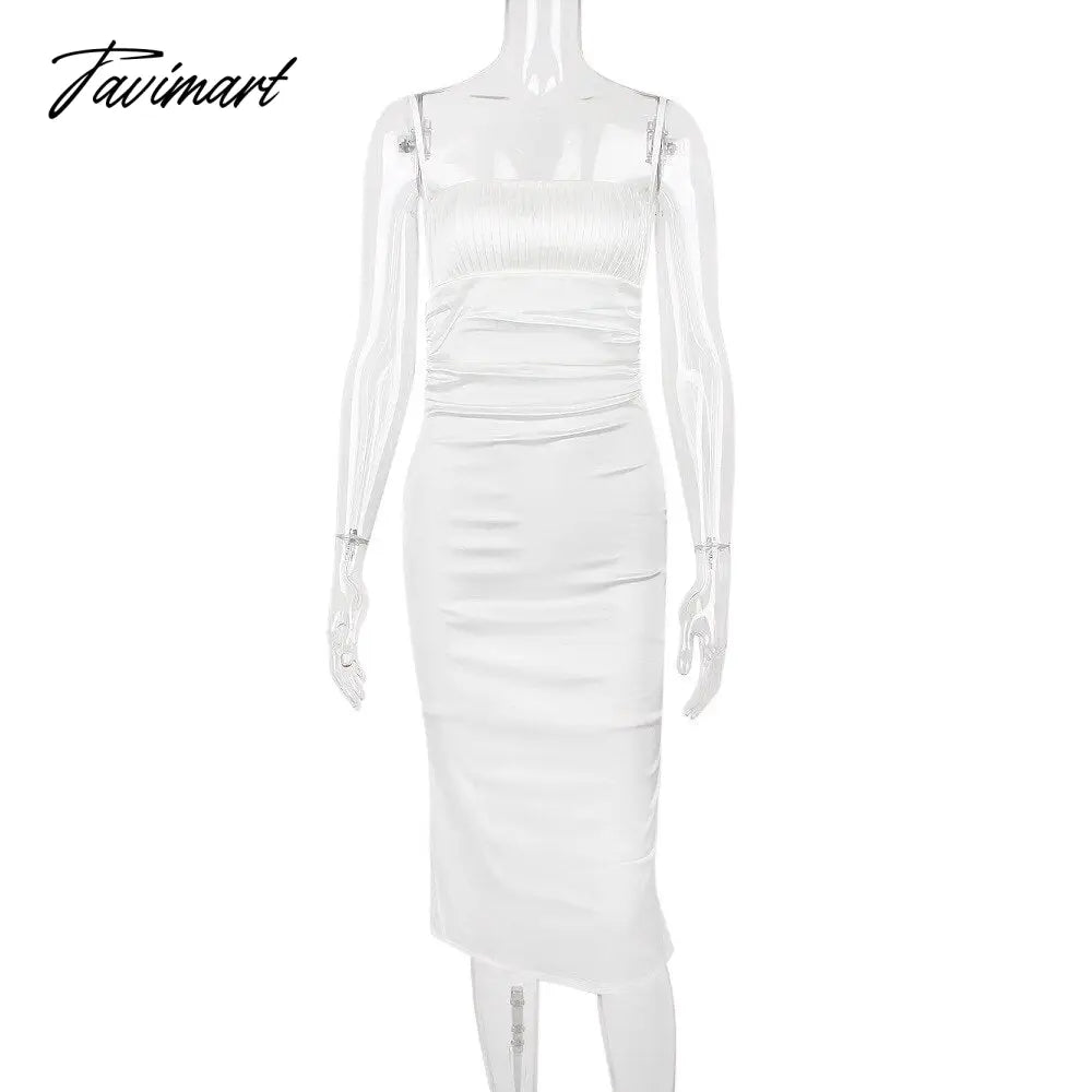 High Quality Summer Dress White Bodycon Party Dress Women Backless Sexy Dress Knee Length Prom Even Club Dress Dropshipping
