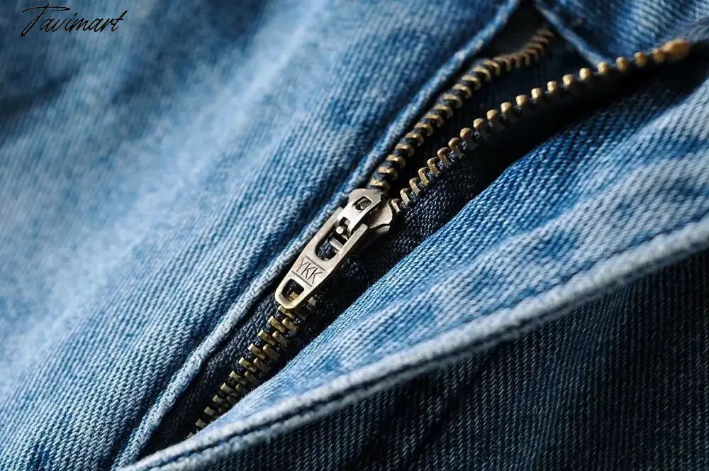 High Waist Jeans High Street Patchwork Jeans Woman Washed Mom Retro Ripped Jeans For Women Boyfriend Jeans For Women