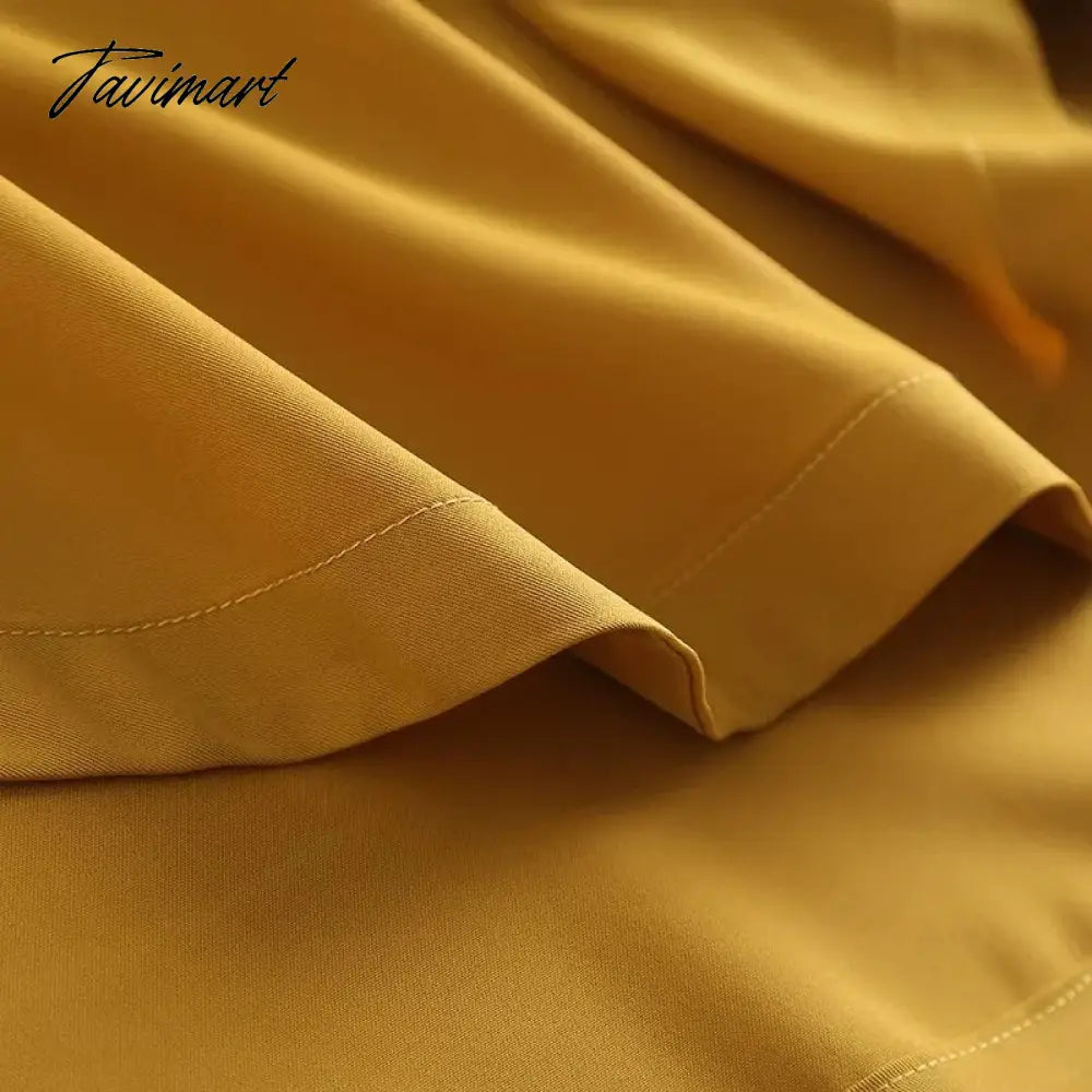 Indie Folk Elegant Autumn England Style Fashion Shirt Women Simple Yellow Blusas Mujer De Moda Blouse WomenTops