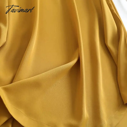 Indie Folk Elegant Autumn England Style Fashion Shirt Women Simple Yellow Blusas Mujer De Moda Blouse WomenTops