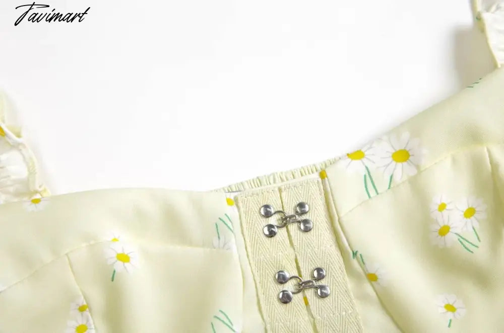 Ins Blogger Fashion High Street Concealed Buckle Sexy Retro Floral Print Shirt Sexy Short Tops Casual Tshirt Women