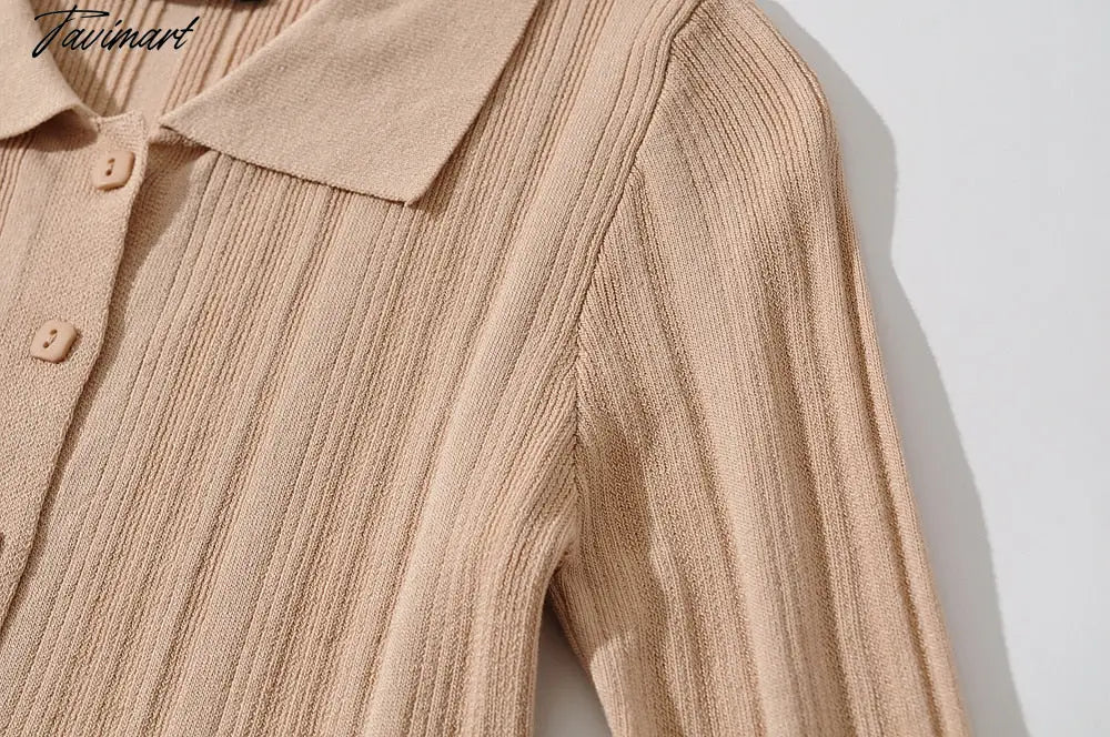 Ins Fashion Blogger France Style Vintage Rib Casual Cardigans And Straight Harem Knitted Pants Women Knit Sets