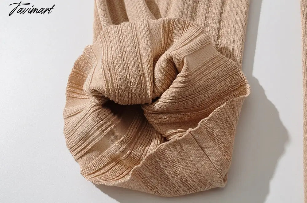 Ins Fashion Blogger France Style Vintage Rib Casual Cardigans And Straight Harem Knitted Pants Women Knit Sets