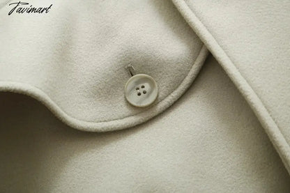 Ins Fashion Trench Coat Overcoat Women Blogger Vintage Loose Ligh Green Long Jacket