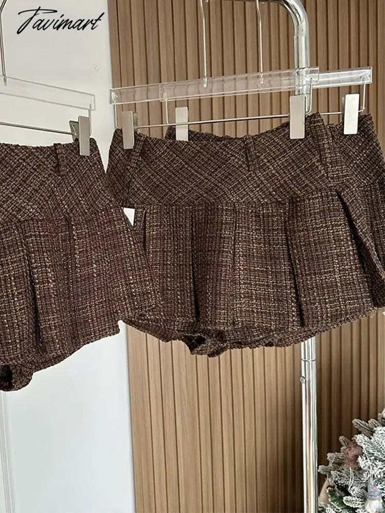 Japanese Preppy Style Plaid Skirts Women High Waist Pleated Skirt Kawaii Girls Harajuku Streetwear High Street 2000s Aesthetic