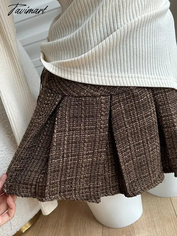 Japanese Preppy Style Plaid Skirts Women High Waist Pleated Skirt Kawaii Girls Harajuku Streetwear High Street 2000s Aesthetic
