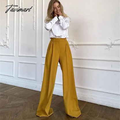 Korean Style Pants Women Fashion Loose Wide Leg Straight Trousers Streetwear Office Lady Pants for Women Bottoms Clothes