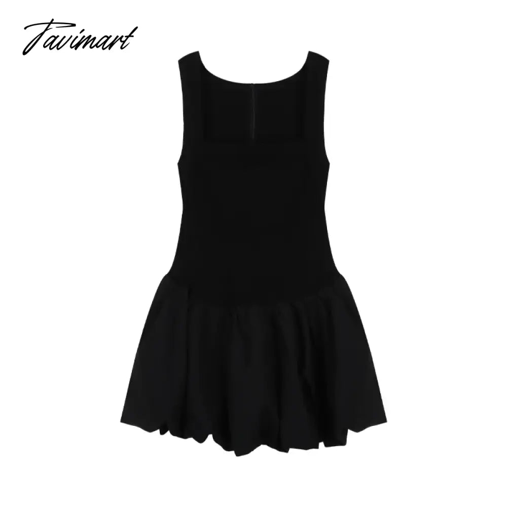 Korean style Summer Elegant Ballet Mini Dress Sexy Hot Sweet Y2k A-line Dress Women French Retro High Waist Fashion Dress