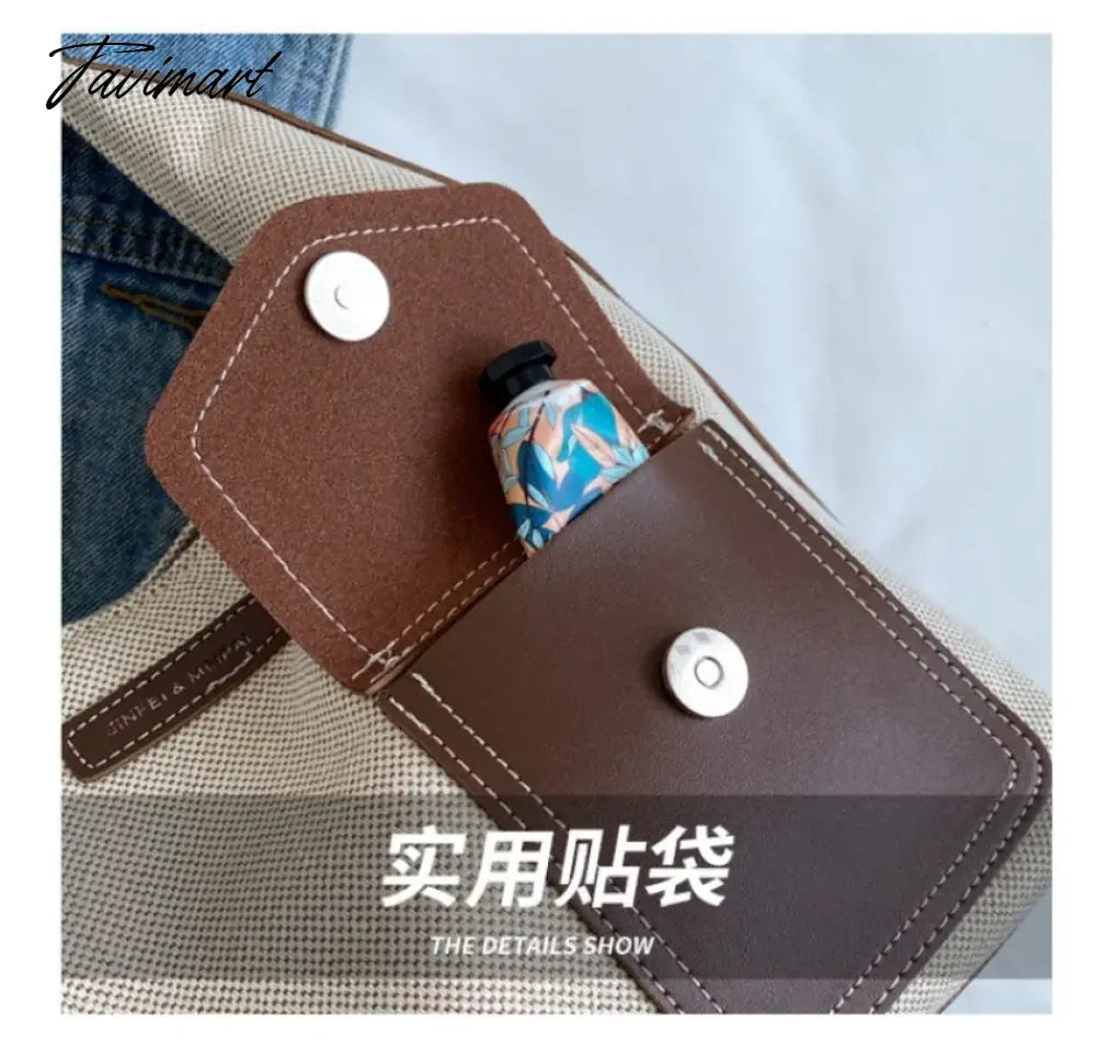 Large capacity retro bag, fashionable tote bag, commuting one shoulder underarm bag, Christmas gift