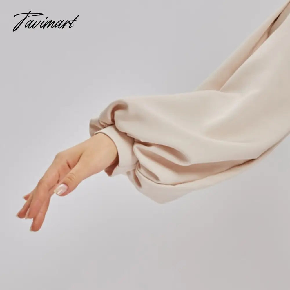 Long Shirt Dress For Women Lantern Sleeves Elegant Female Dresses Single Breasted Belt Office Lady Vestido Winter Dress