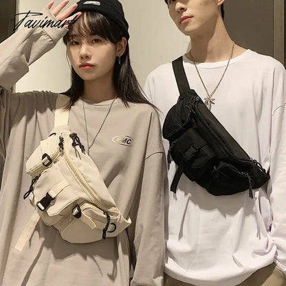 Men's Chest Bag Sports Waistpack Trend Versatile Crossbody Small Bag