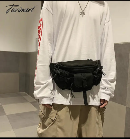 Men's Chest Bag Sports Waistpack Trend Versatile Crossbody Small Bag