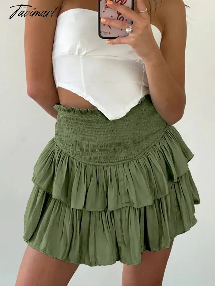 Mini Skirt Skort for Women Solid Outdoor Sex Skirt Folds Gyaru Clothes Sexy Summer Women's Clothing Pink Y2k Aesthetic Skirts