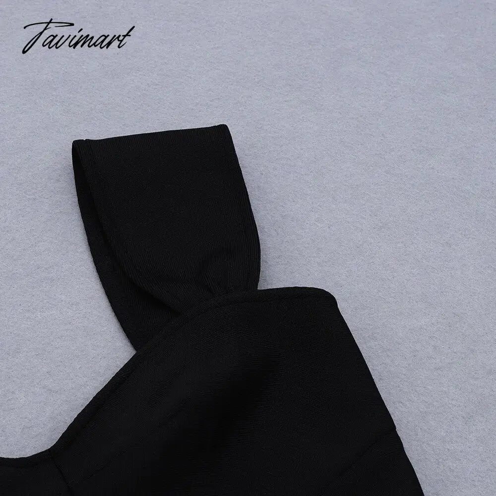 New Arrival Bodycon Bandages Dress Women Patchwork Sexy Spaghetti Strap Club Celebrity Party Elegant Clothes