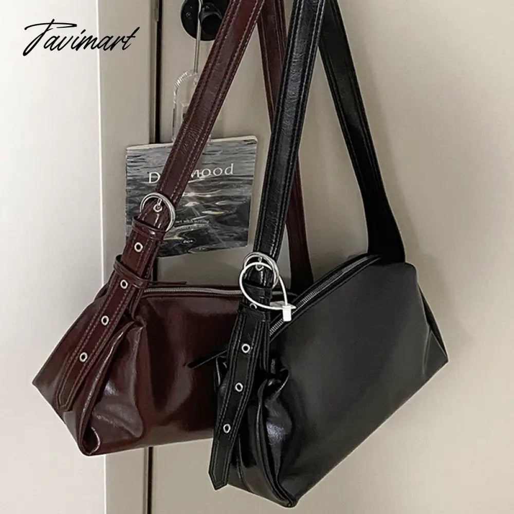 New Autumn Handbags for Women Retro Versatile College Student Class Shoulder Messenger Bag New Wide Shoulder Belt Bags
