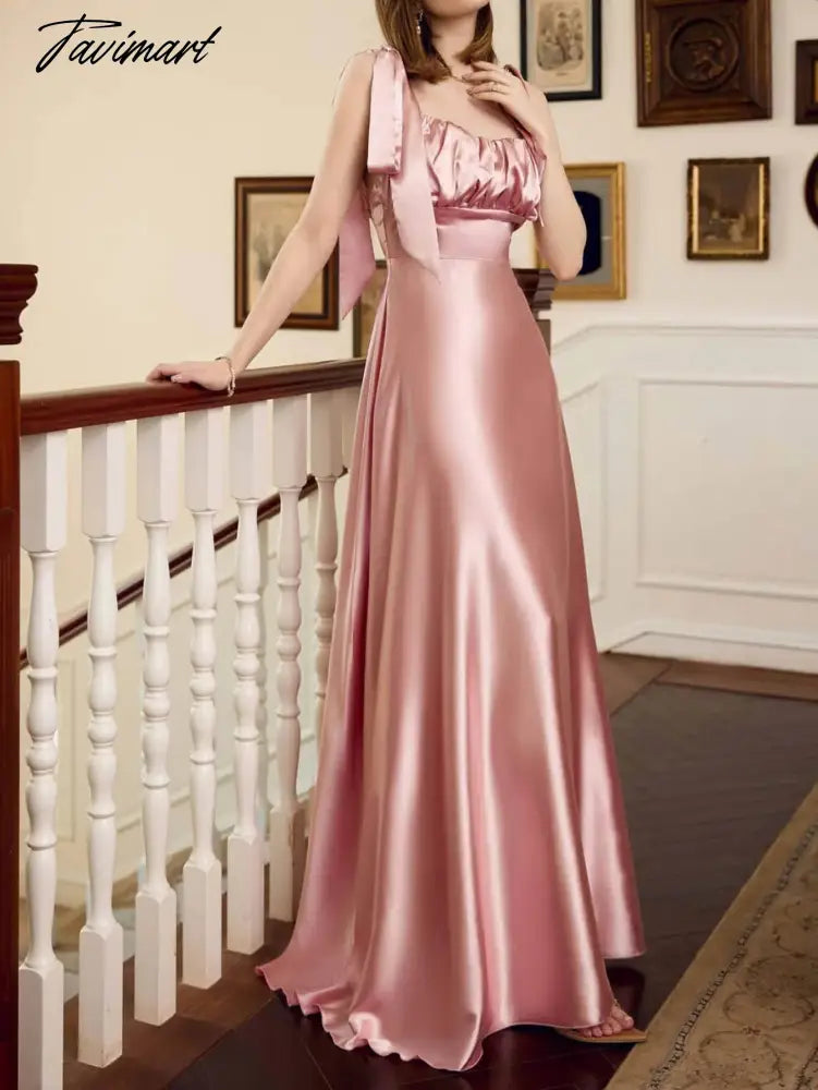 New Gorgeous Ball Gown Sweetheart Pink Sparkle Satin Prom Dresses Elegant Burgundy Lady Full Length Robe De Soiree Cocktail
