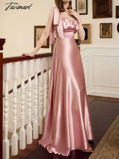 New Gorgeous Ball Gown Sweetheart Pink Sparkle Satin Prom Dresses Elegant Burgundy Lady Full Length Robe De Soiree Cocktail