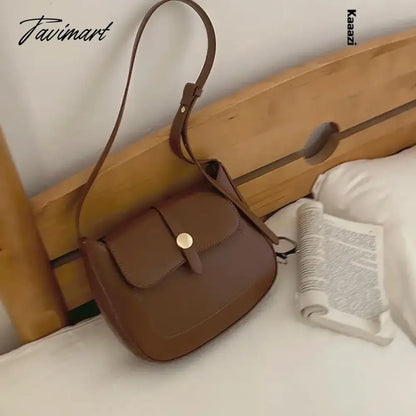New Underarm Versatile Crossbody Bag Solid Color Stylish Shoulder Bags Luxury Designer Casual Retro Postman's Handbag