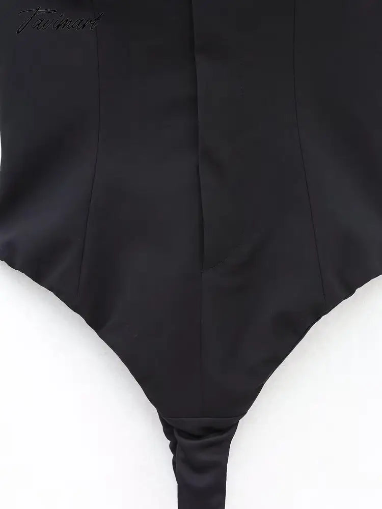 New Women Clothing Fashion Bodysuit Sexy Asymmetrical Body Sculpting Suspender Bodysuit Women