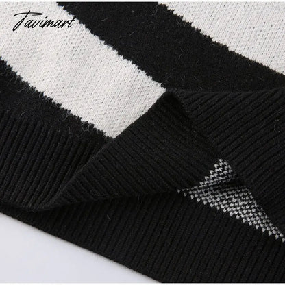 Paisley Pattern Women's Sweater O-neck Pullover Long Sleeve Knitted Female Sweaters Harajuku Autumn Winter Ladies Knitwears