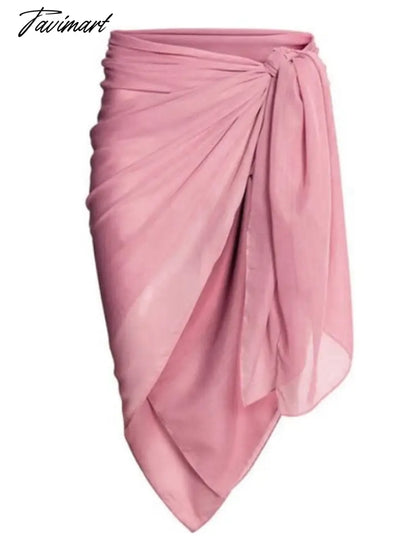 Pink Fashion Print Ruffle One-Piece Swimsuit Set Women's Summer Swiming Suit Luxury Shorts Bourkini Separate Bandeau