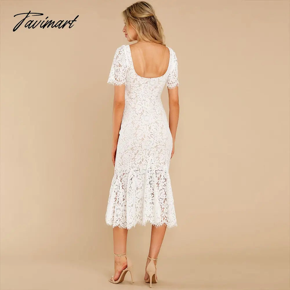 Plus Size Evening Dresses Mermaid O Neck Short Sleeve Lace Appliques Tulle Long Party Gown Robe Soiree Sexy Formal Dress