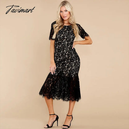 Plus Size Evening Dresses Mermaid O Neck Short Sleeve Lace Appliques Tulle Long Party Gown Robe Soiree Sexy Formal Dress