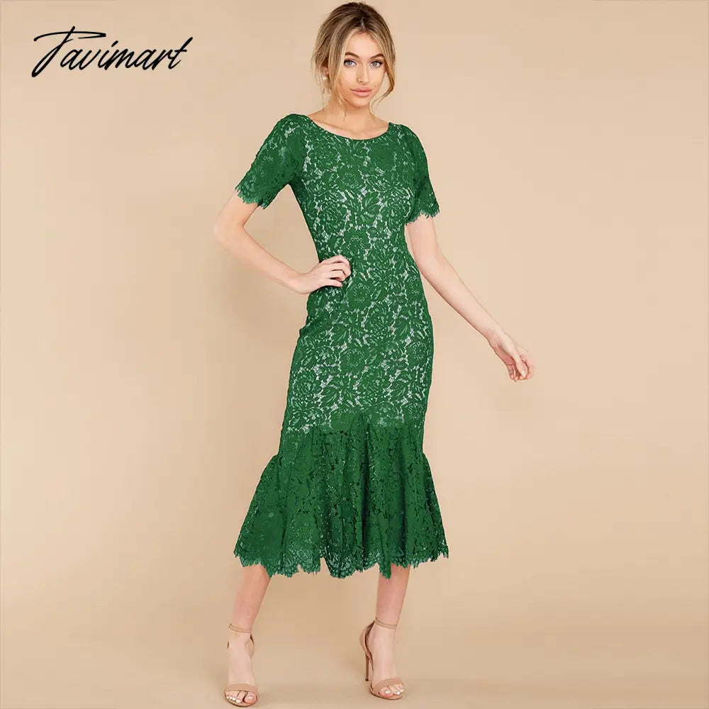 Plus Size Evening Dresses Mermaid O Neck Short Sleeve Lace Appliques Tulle Long Party Gown Robe Soiree Sexy Formal Dress
