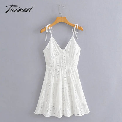 Queens Elegant Women Solid White Sleeveless Beach Bohemian Mini Dresses Ladies Strapless Cotton Boho Dress Vestidos