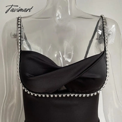 Satin Bodycon Dress Women Party Dress New Arrivals Spaghetti Strap Black Dress Sexy Prom Celebrity Club Night Dresses