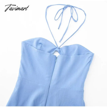 Sexy Hollow Out Solid Maxi Dress For Women Backless Sleeveless Split Bodycon Dress Summer Lady Elegant Club Party Dresses