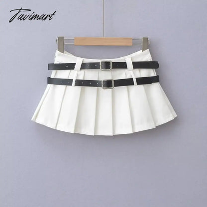 Solid Casual Women Pleated Skirt Mini Low Waist Preppy Style Kawaii Skirts Femme Streetwork Versatile Girl Falda Mujer