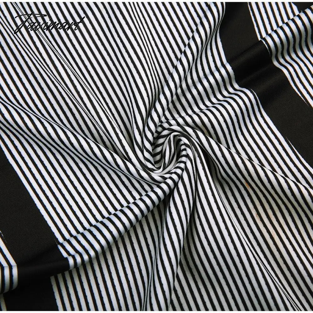 Sporty Stripe Long Sleeve Mini Dress Women Zipper Pullover Bodycon Dresses Female Fashion Casual Basic Slim Dresses