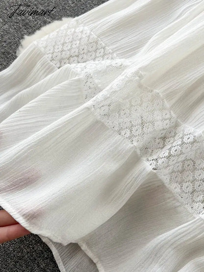 Summe New Ladies Beach Dress Korea Fashion Sling Embroidery Hollow Sexy Long Skirt Elegant Party Dress White Dress Robe