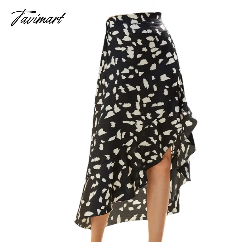 Summer New Printed Women's Skirts Temperament Comfortable Breathable Leisure Vacation Beach Skirts Skirts Woman Skirts