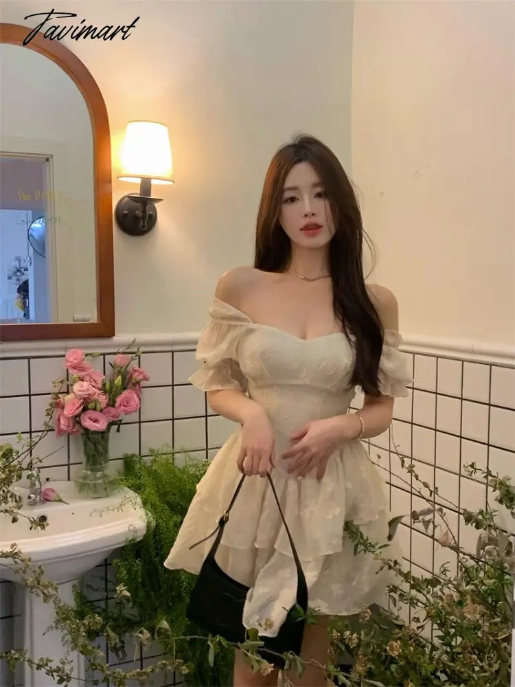Summer Women Elegent Sexy Party Dress Lady One Piece Fashion Slim A-Line Clothes Vestidos Female Vintage Prom Dress