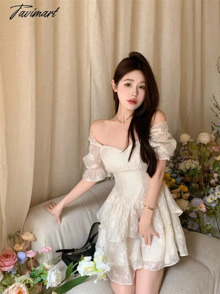Summer Women Elegent Sexy Party Dress Lady One Piece Fashion Slim A-Line Clothes Vestidos Female Vintage Prom Dress