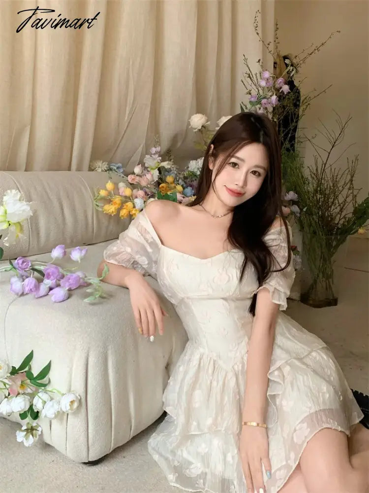 Summer Women Elegent Sexy Party Dress Lady One Piece Fashion Slim A-Line Clothes Vestidos Female Vintage Prom Dress
