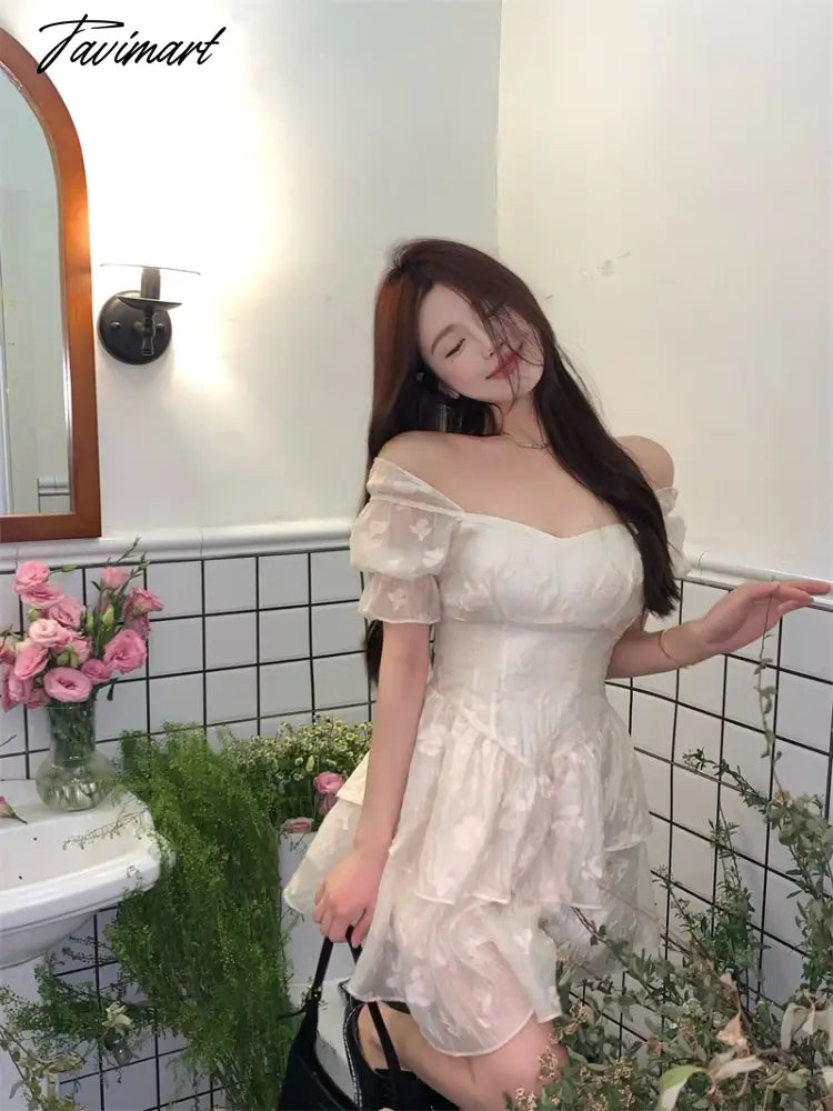 Summer Women Elegent Sexy Party Dress Lady One Piece Fashion Slim A-Line Clothes Vestidos Female Vintage Prom Dress