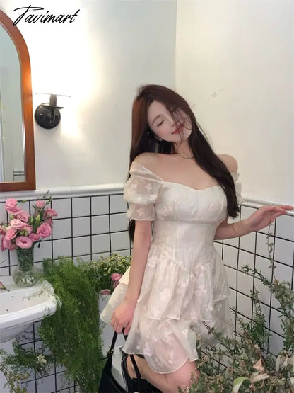 Summer Women Elegent Sexy Party Dress Lady One Piece Fashion Slim A-Line Clothes Vestidos Female Vintage Prom Dress