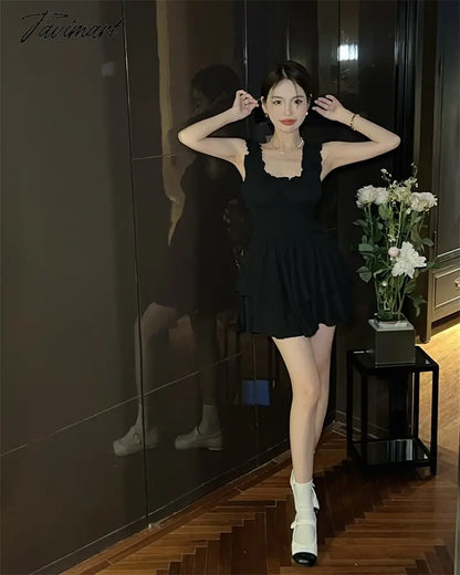 Summer Women Sexy One Piece Tank Mini Dress Elegant Female Fashion Casual Solid Beach Clothes Vestdios