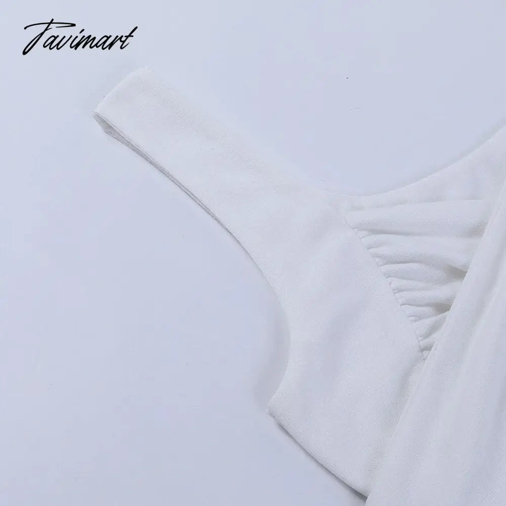 Summer Women Wrap Crop Top Basic Tee Bandage Sling Backless Vest Sexy Fashion For Ladies