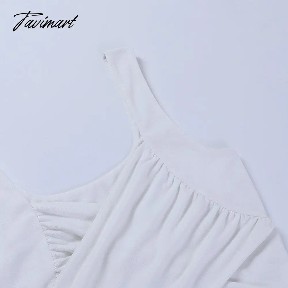 Summer Women Wrap Crop Top Basic Tee Bandage Sling Backless Vest Sexy Fashion For Ladies