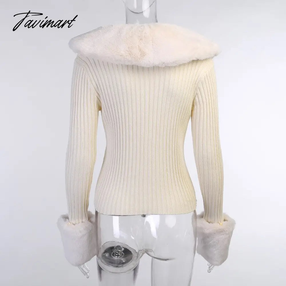 Sweater Cardigan Women Autumn Winter Sweater Coat Knitted Cardigan Jacket Casual Beige Long Sleeve Outwear Party