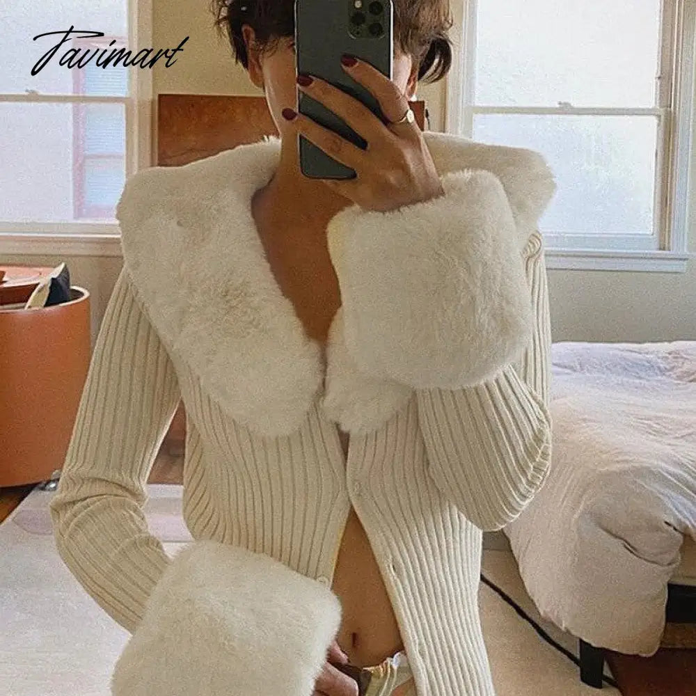 Sweater Cardigan Women Autumn Winter Sweater Coat Knitted Cardigan Jacket Casual Beige Long Sleeve Outwear Party