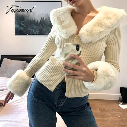 Sweater Cardigan Women Autumn Winter Sweater Coat Knitted Cardigan Jacket Casual Beige Long Sleeve Outwear Party