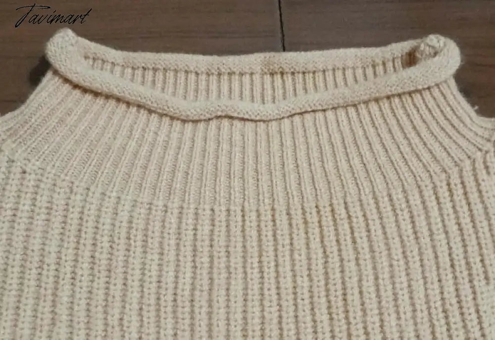 Sweater Vest Women Hight Neck Shoulder Pads Sweater Vest Dames Knitted Jumper Autumn Winter Korean Pullover Loose Tops